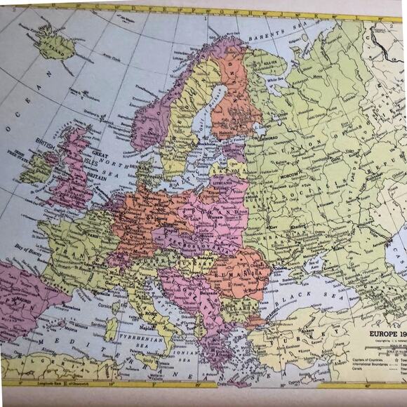 Hammond’s New Supreme World Atlas – 1953 Vintage Edition, Garden City Books - Picture 7 of 10